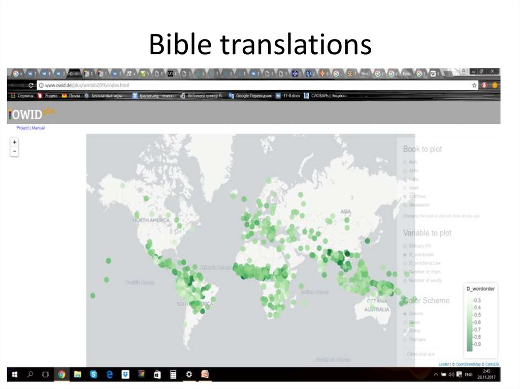 Bible translations
