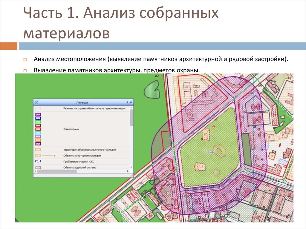 Часть 1. Анализ собранных материалов