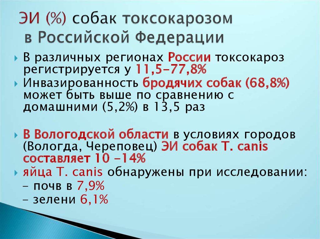 Токсокароз схема лечения