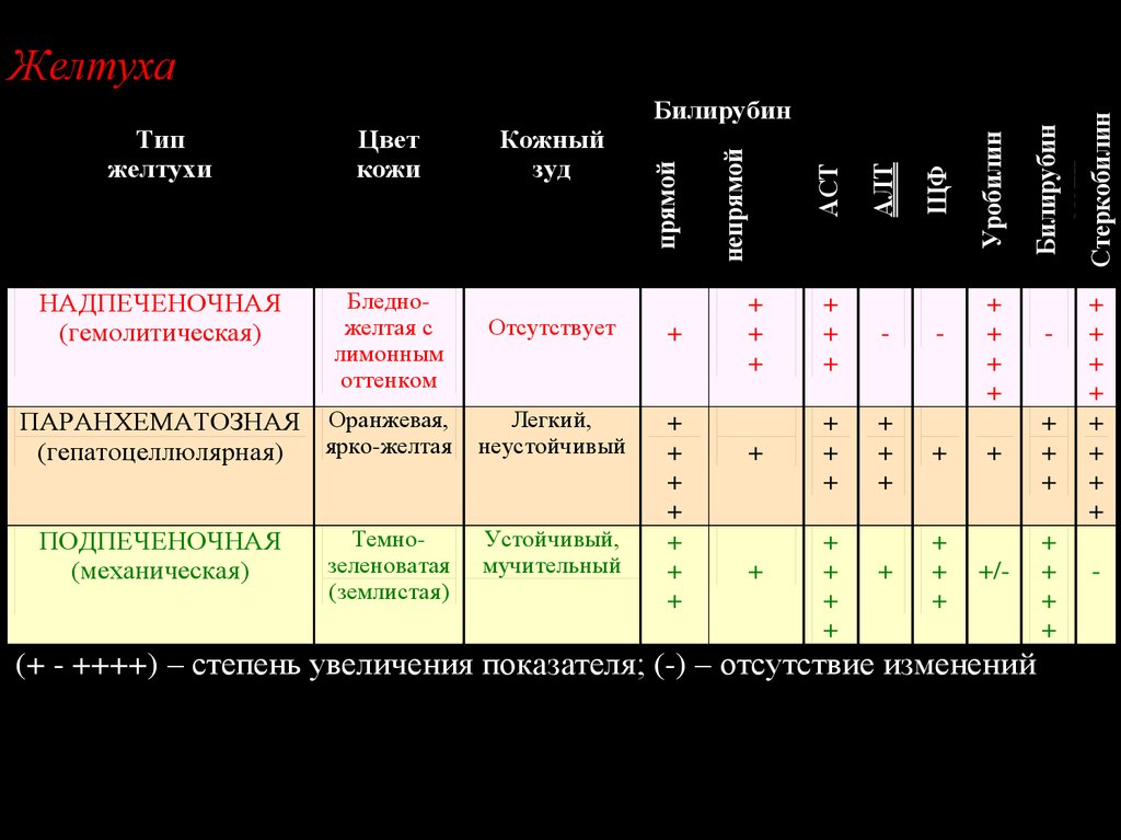 Названия желтух. Желтухи надпеченочная печеночная подпеченочная.