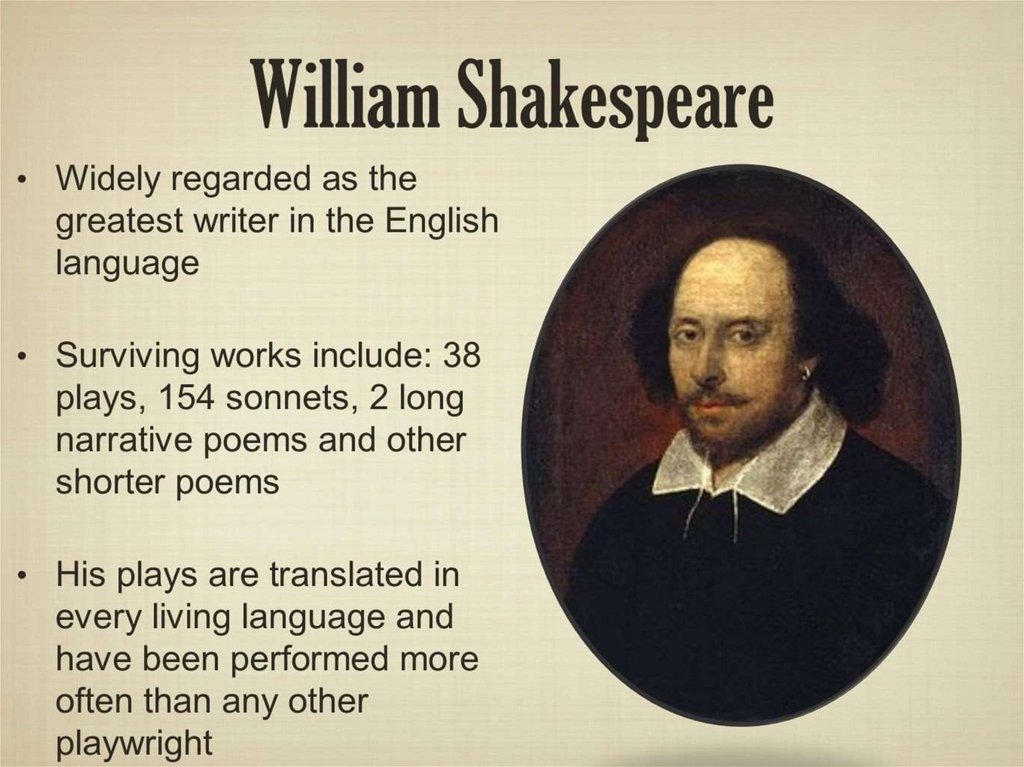 presentation about shakespeare