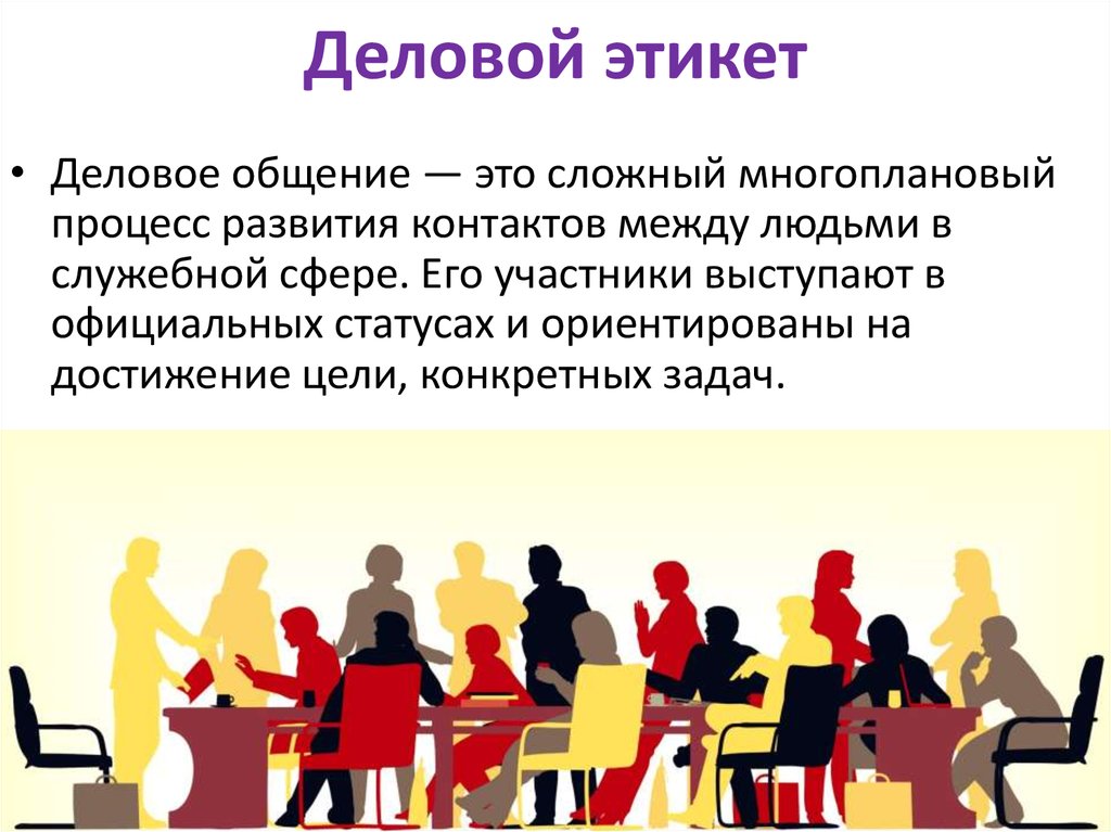 Реферат на тему общение. Деловой этикет презентация. Слайды на тему деловое общение. Задачи делового этикета. Презентация на тему деловое общение.