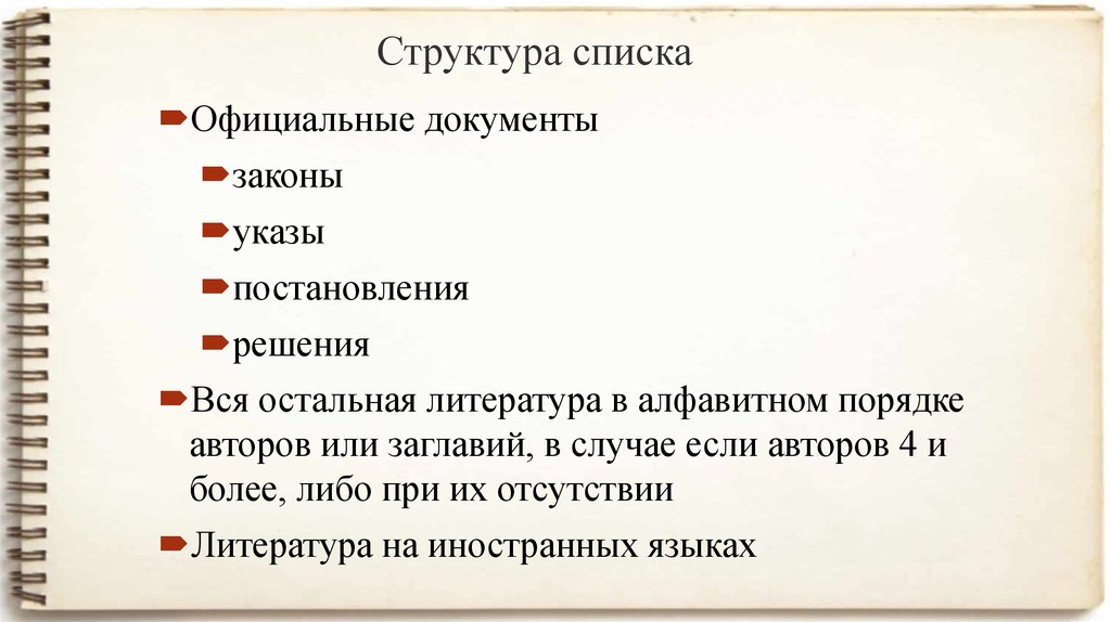 Структура списка c