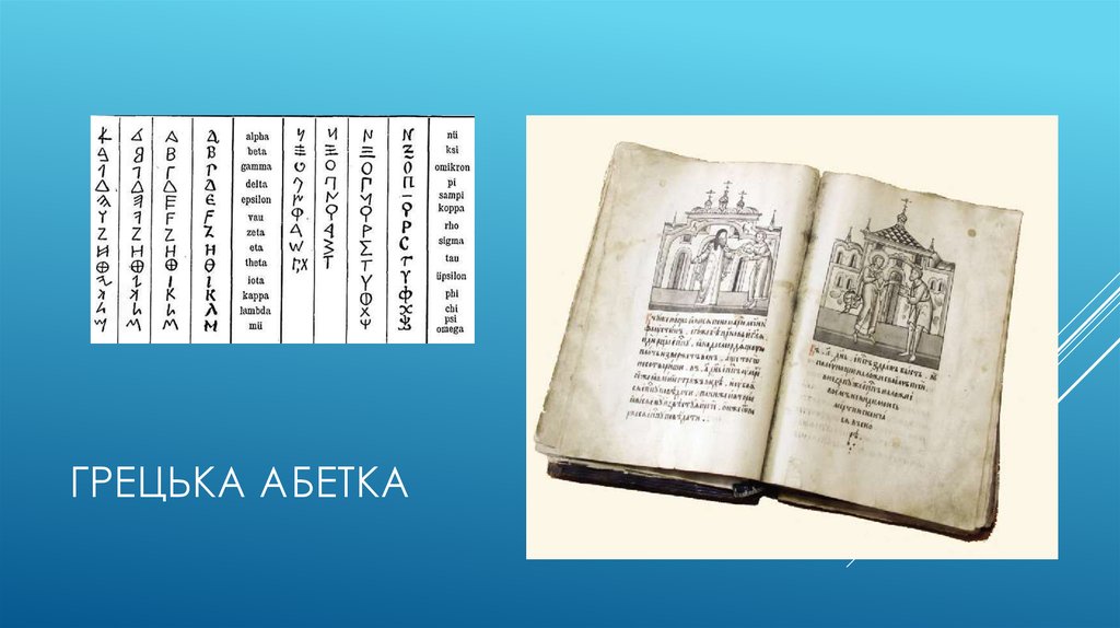 Грецька абетка