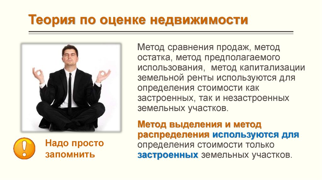 Предполагает использование вопросов. Теория оценки недвижимости. Теория оценки объекта недвижимости. Методы продаж недвижимости. Теория оценки определение.