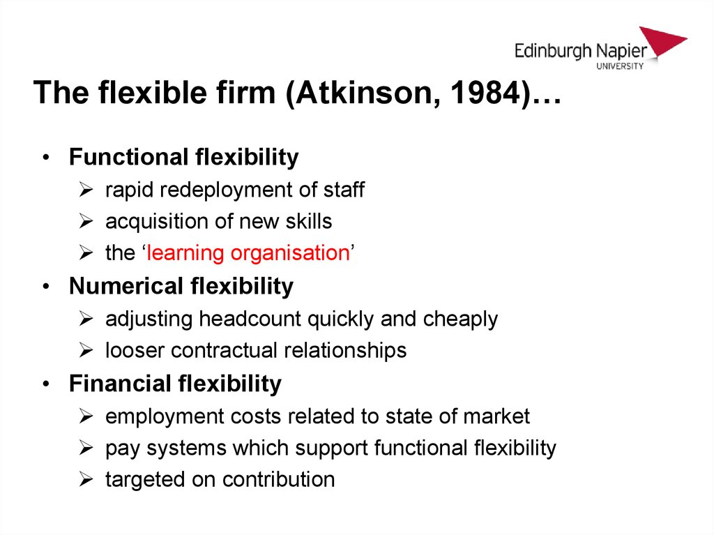 The John Atkinson Model Of The Flexible