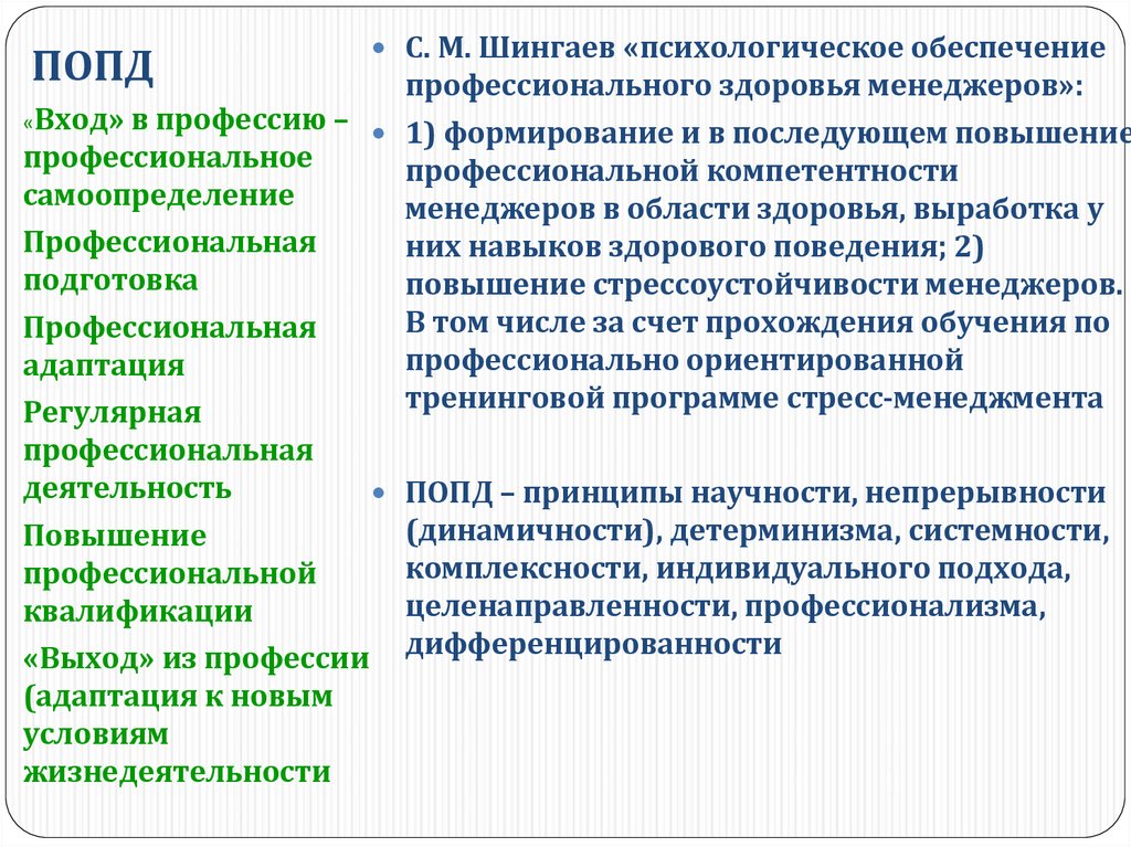 Профессиональная выработка