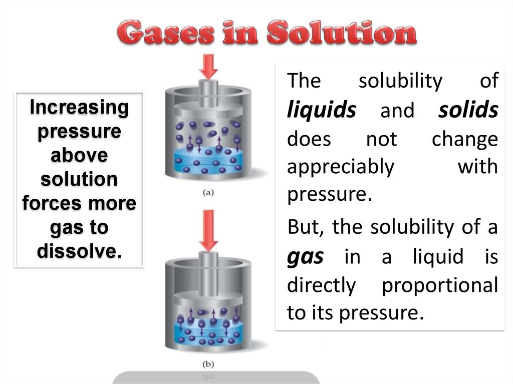 Gases in Solution