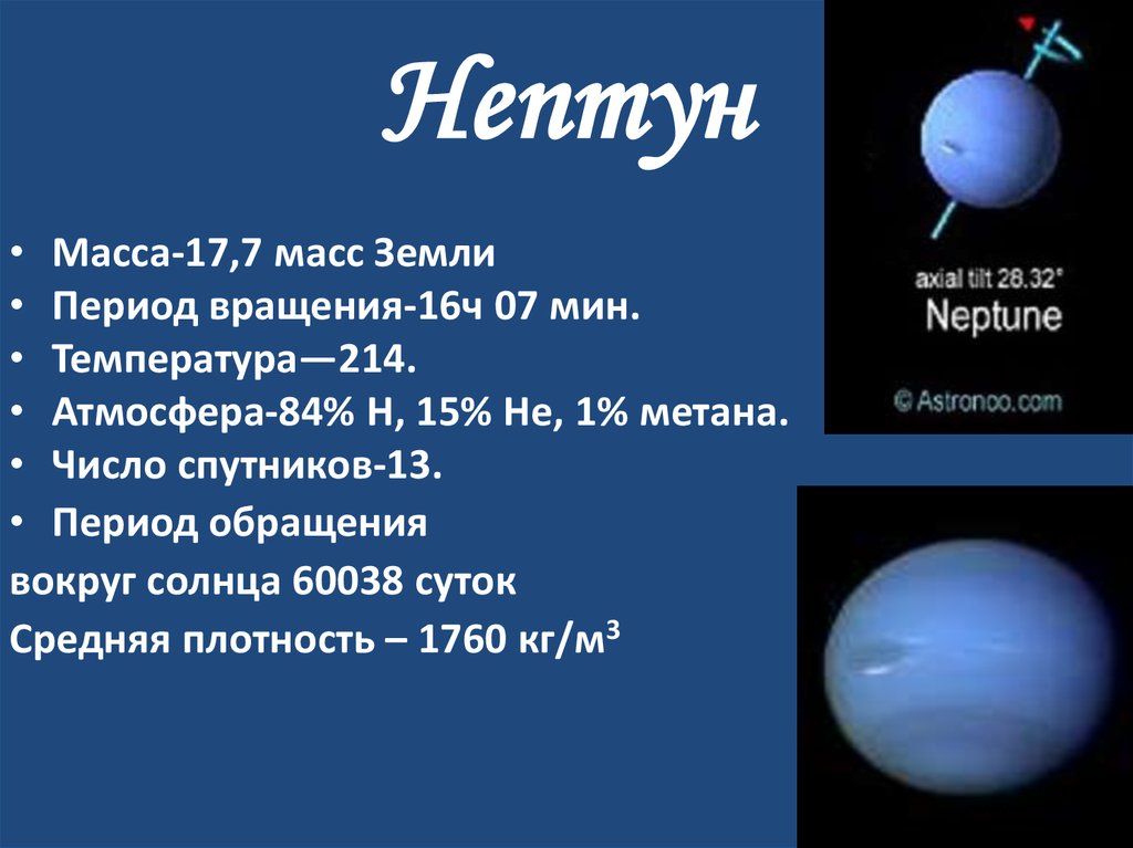 Планеты гиганты презентация по физике 9 класс