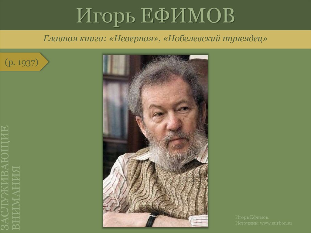 Игорь ЕФИМОВ