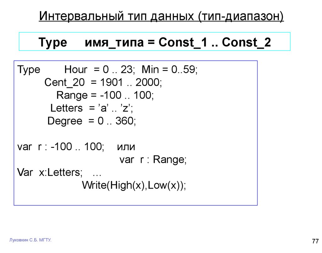 Перечисляемый тип данных. Pascal перечисляемый Тип. Перечисляемый Тип данных. Диапазоны. Перечисляемый Тип данных в Паскале. Интервальный Тип данных в Паскале.