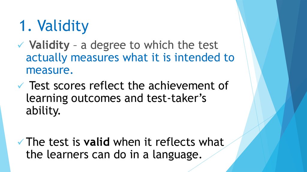 Cornerstones Of Assessment Online Presentation