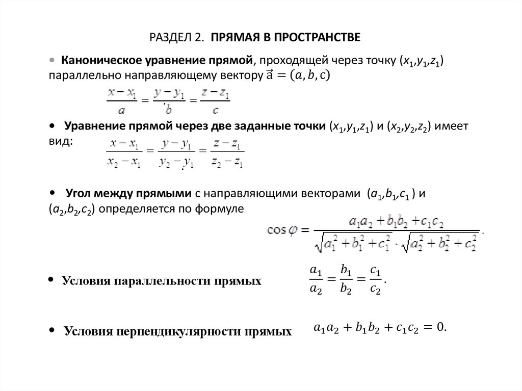 Составьте уравнение прямой проходящей параллельно