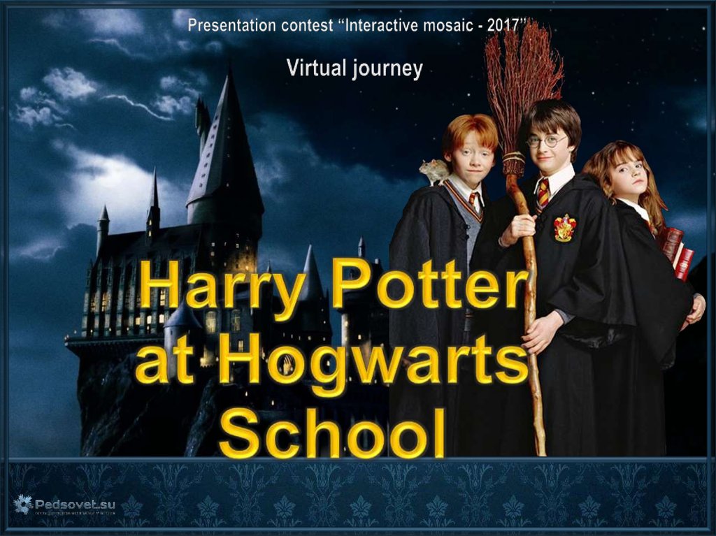 Harry Potter at Hogwarts School