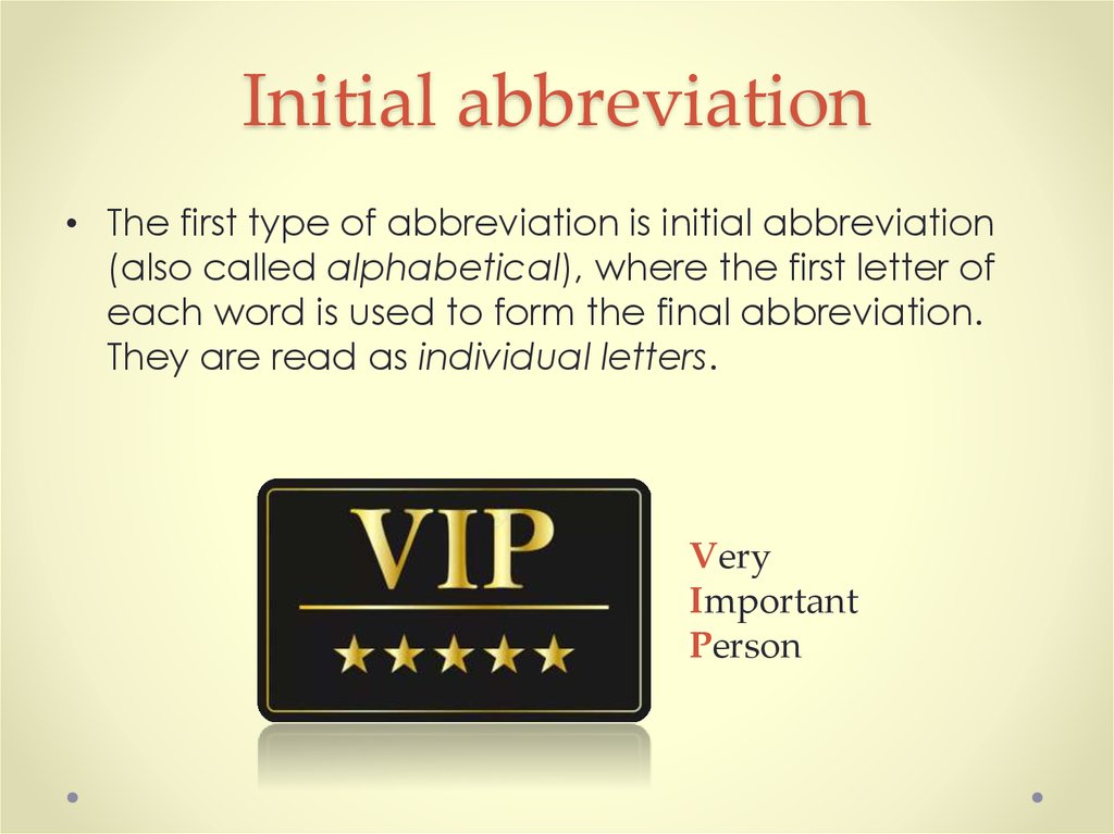 Abbreviation means. Initial abbreviation. Презентация abbreviations. Initial abbreviations examples. Abbreviation примеры.