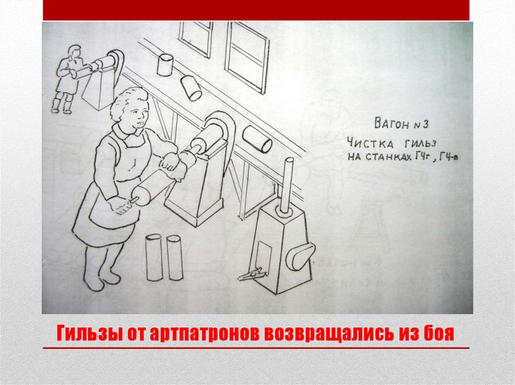 Гильзы от артпатронов возвращались из боя