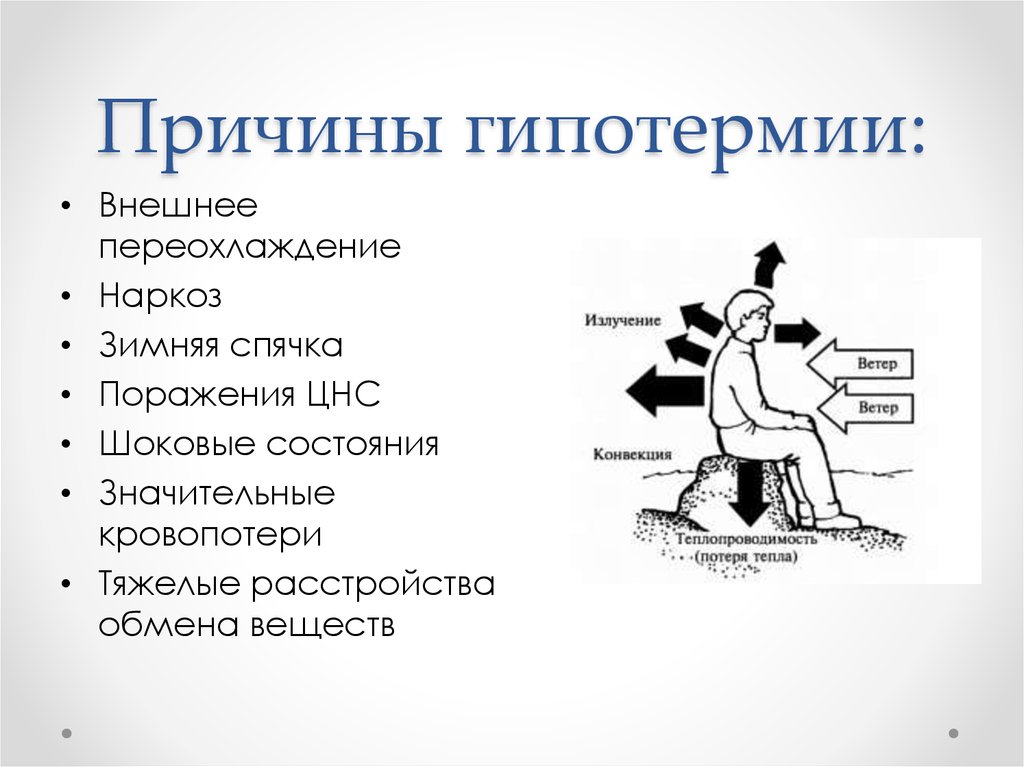 4 причины быть. Причины развития гипотермии. Причины переохлаждения. Причина возникновения гипотермии. Гипотермия причины.