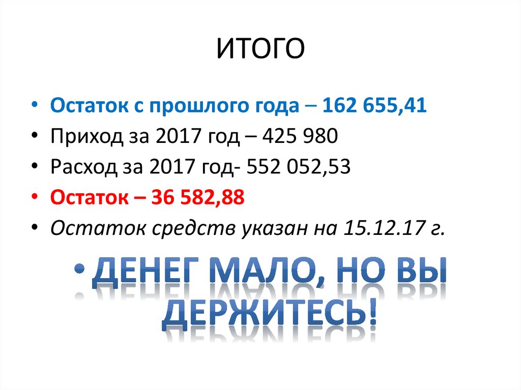 ИТОГО