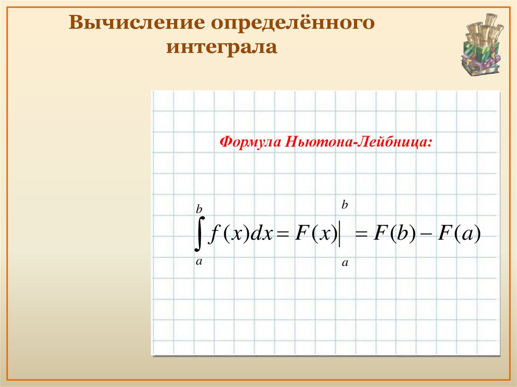 Вычисление определить интеграла