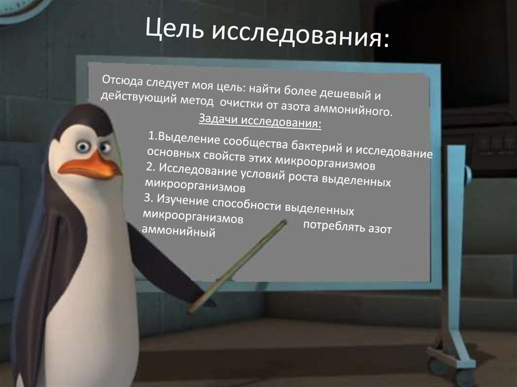 Цель исследования: