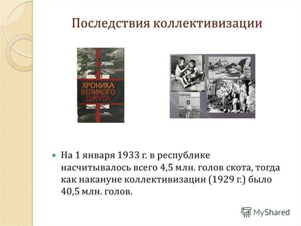 Формы протеста крестьян против коллективизации составьте схему