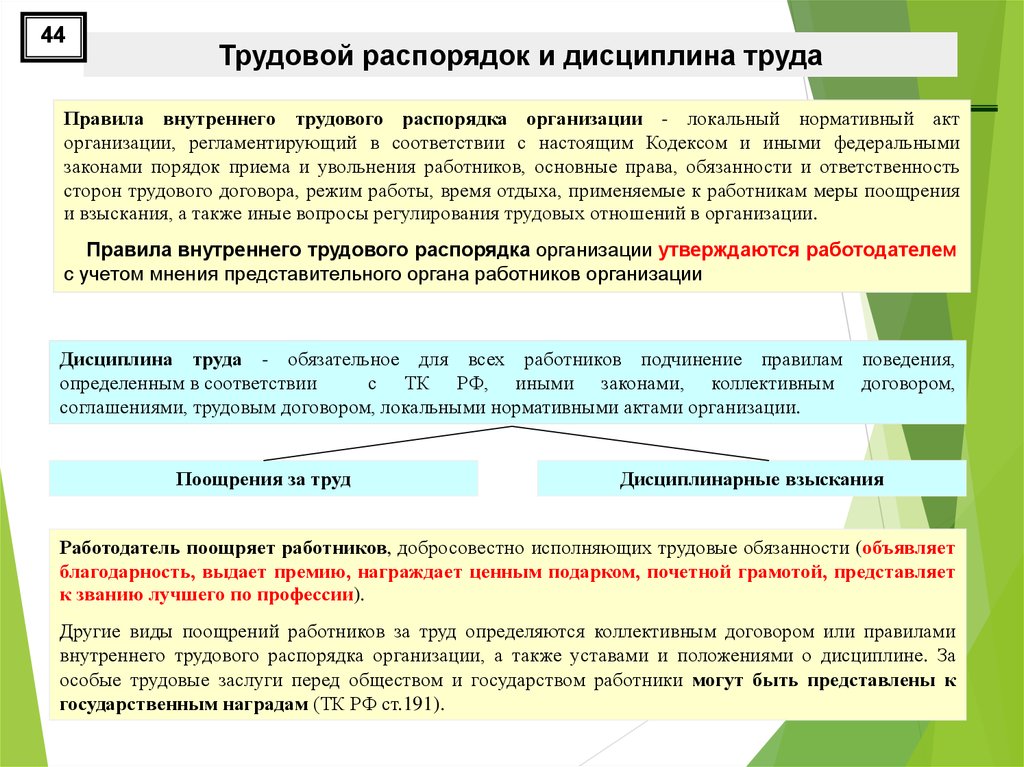 Трудовой договор трудовой распорядок. Трудовая дисциплина и правила внутреннего распорядка. Подчинение правилам трудового распорядка трудовой договор. Нормативный акт о дисциплине в организации. Подчиняется правилам трудового законодательства страны.