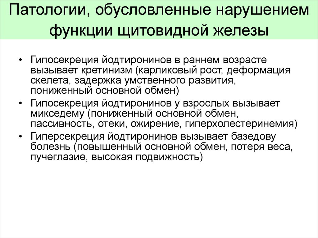 Обусловленное нарушением. Нарушение функции щитовидной железы. Гипосекреция щитовидной железы. Заболевания при нарушении функций щитовидной железы. При нарушении функции щитовидной железы.