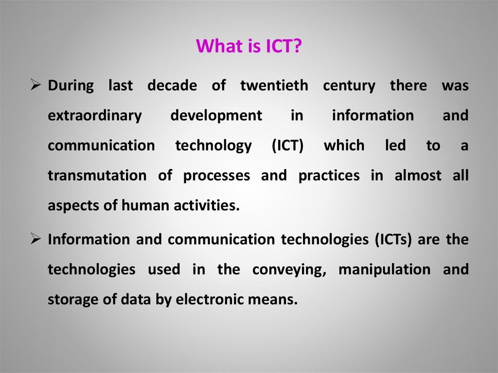 What Is Information Technology