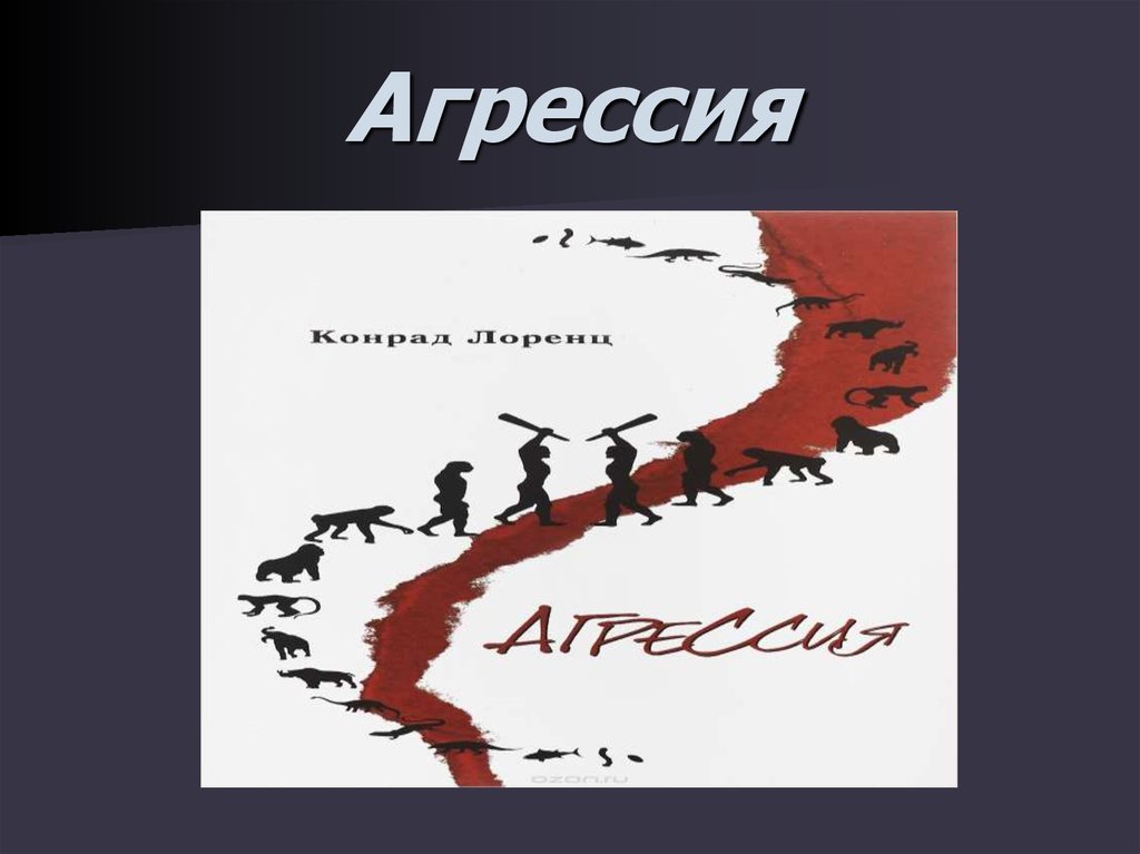 Виды агрессии презентация