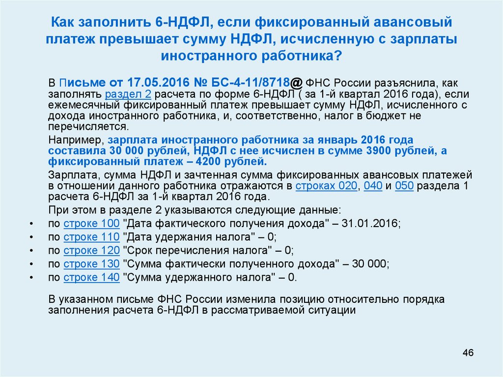 Уплаченная сумма фиксированных авансовых платежей подлежащая зачету