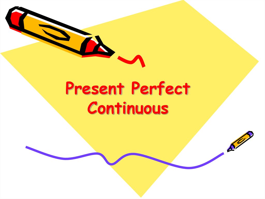 Present Perfect Continuous Online Presentation