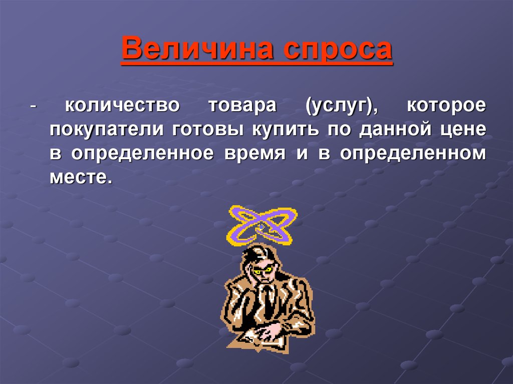 Величина спроса картинки