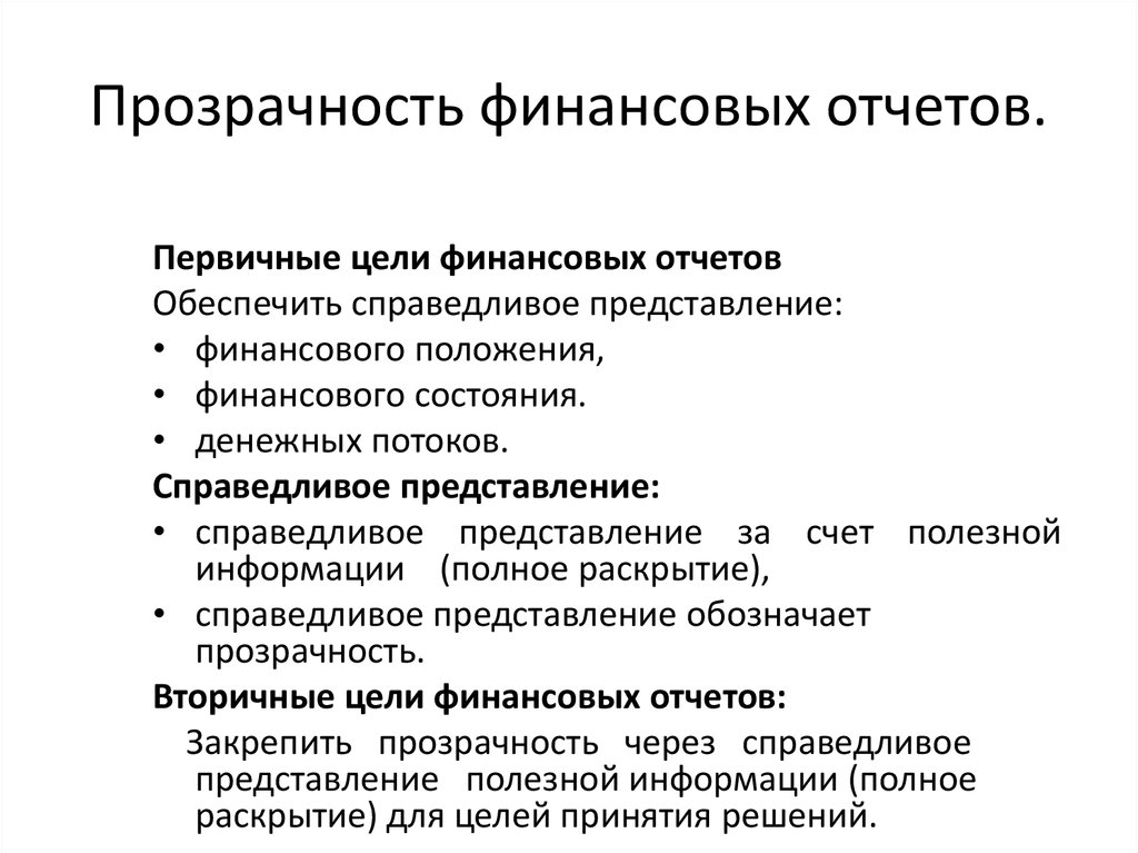 Требования финансовых операций