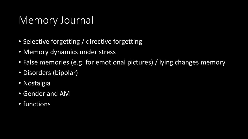 Select journal. Memory Disorders. Pictures about lying. Pictures about Lie.