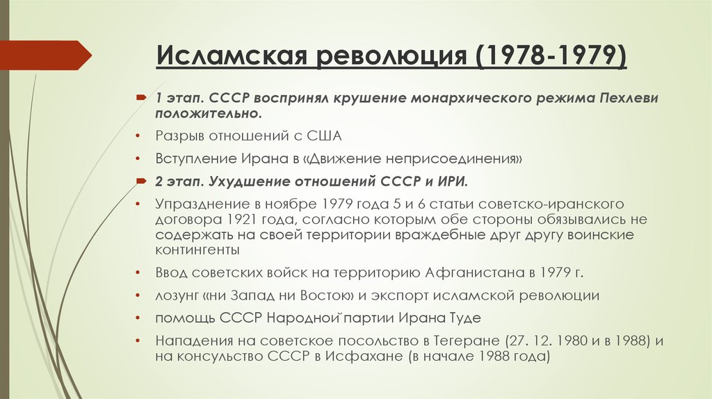 Исламская революция 1978 1979