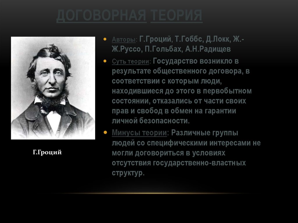 Договорна теория. Гроций договорная теория. Договорная теория государства Автор. Авторы договорной теории. Контрактная теория Автор.