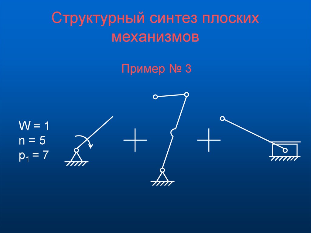 Число избыточных связей механизма структурная схема которого приведена на рисунке равно