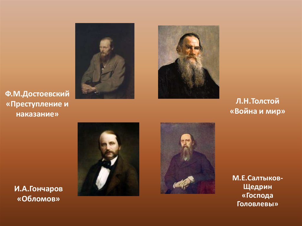 Ф.М.Достоевский «Преступление и наказание»