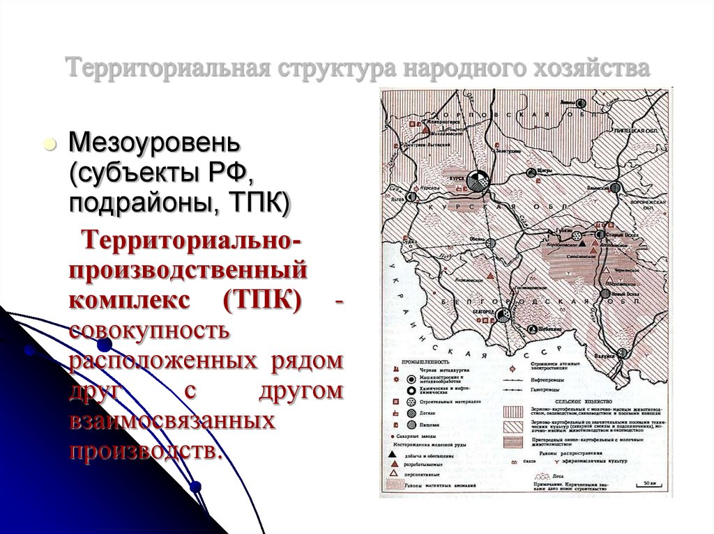 Примеры территориальных элементов. ТПК территориально производственный комплекс. Территориально-производственные комплексы СССР. Территориальные производственные комплексы СССР. Территориальной структуры хозяйства РФ карта.