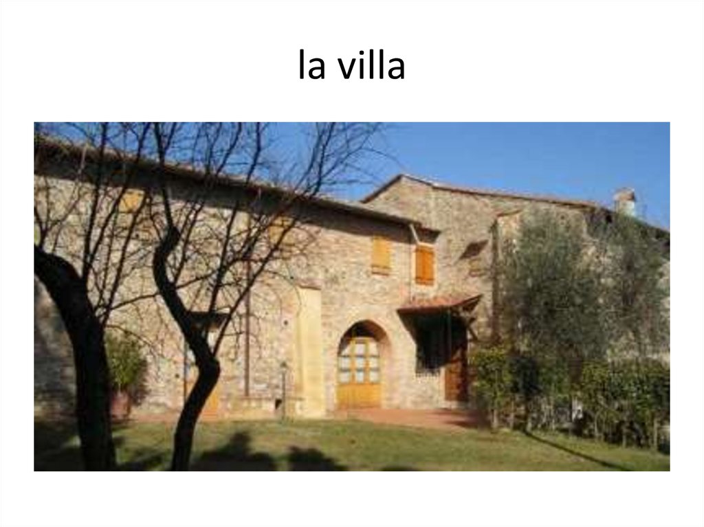 la villa