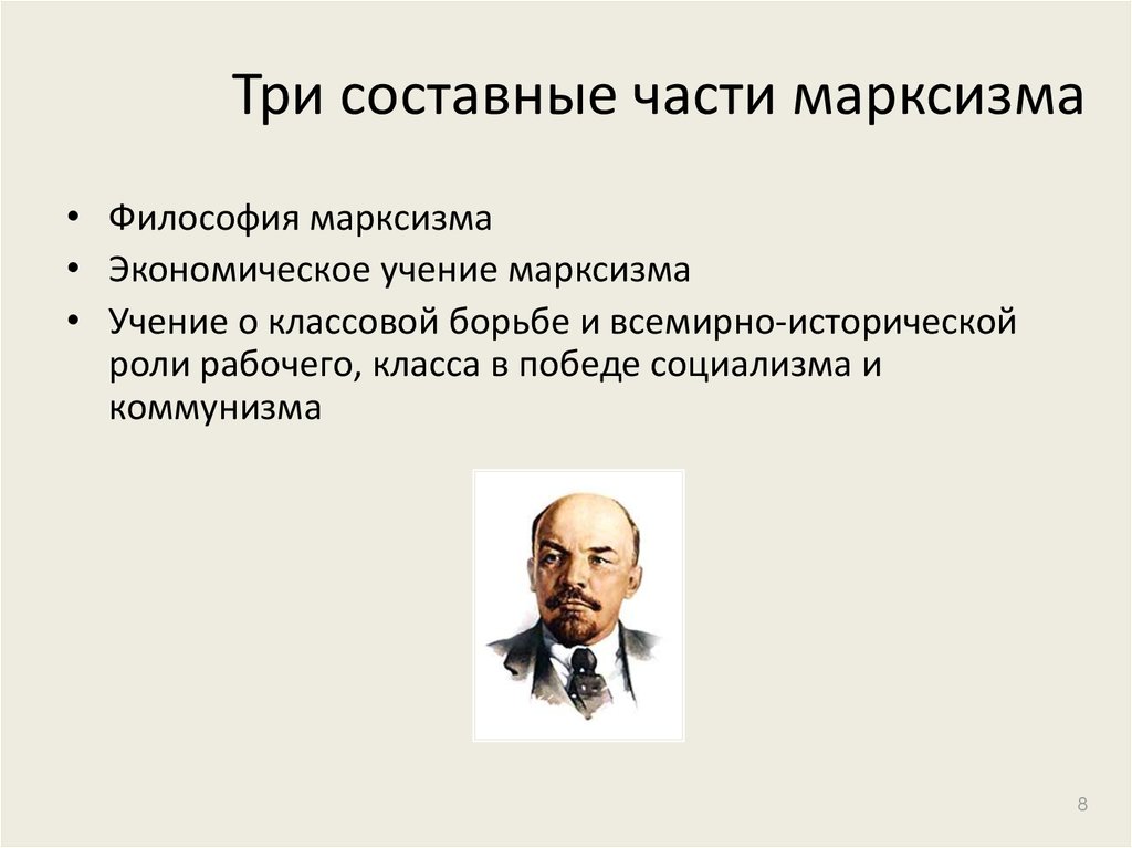 Идеи марксизма. Составные части марксизма. Личность в марксизме. Марксизм предмет исследования. Три составные части марксизма.