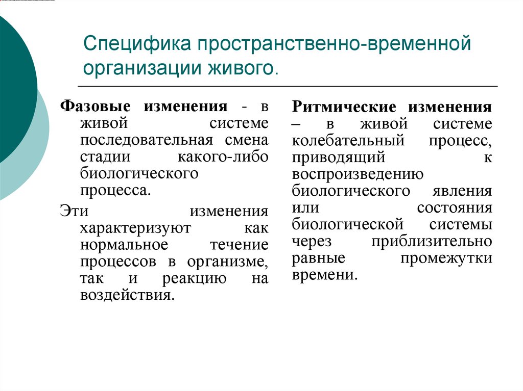 Другая специфика. Особенности пространственно-временной организации. Специфика пространственно-временной организации живого. Пространственно-временная организация текста. Пространственно временная организация бытия.