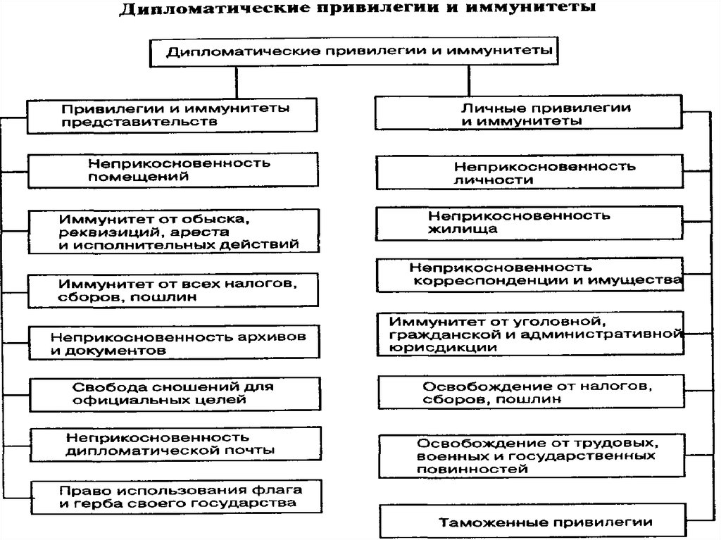 Презентация дипломатические иммунитеты и привилегии