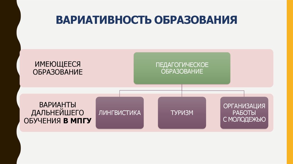 Что такое вариативность в проекте по технологии