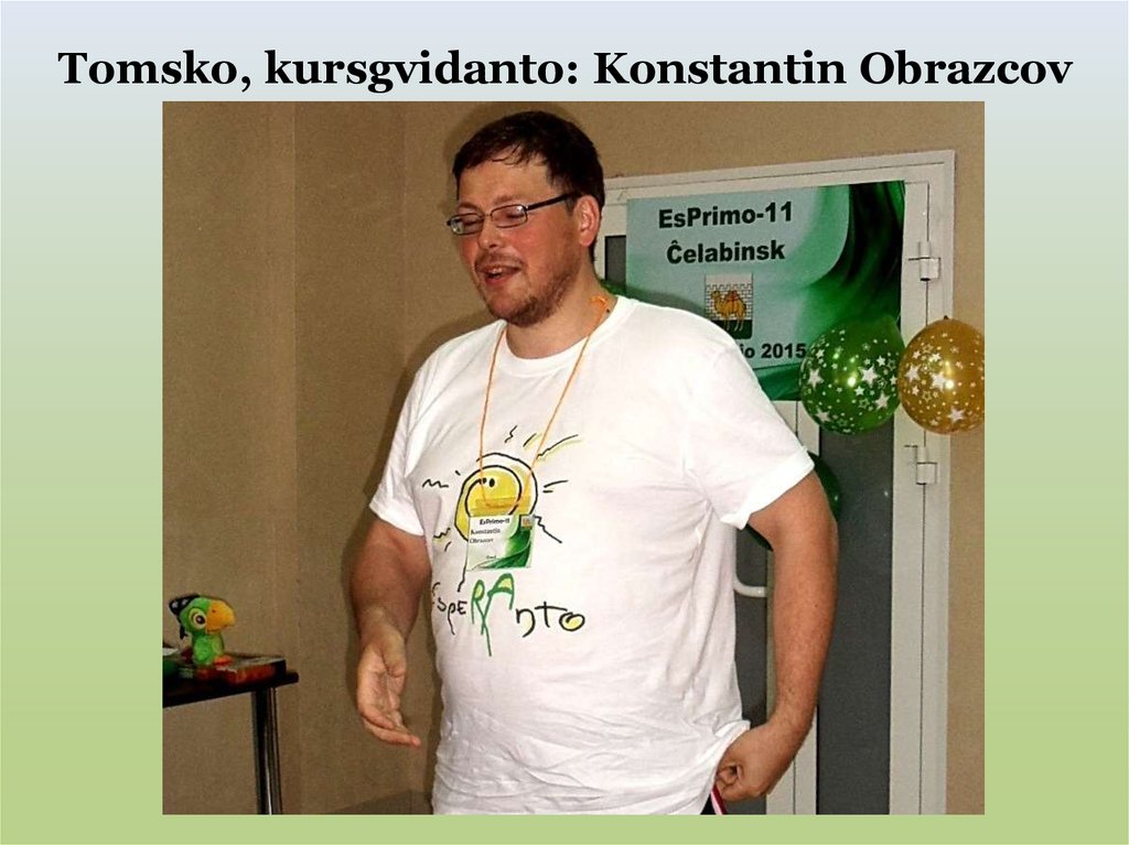 Tomsko, kursgvidanto: Konstantin Obrazcov