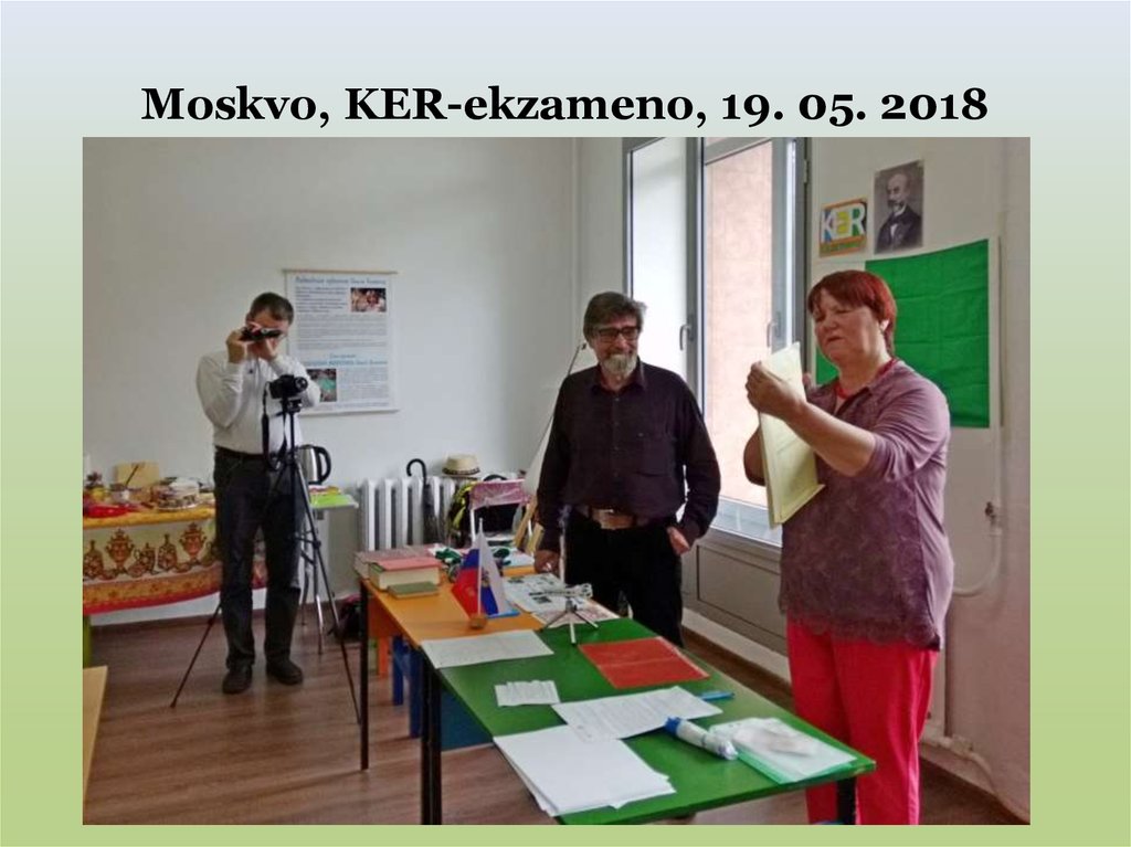 Moskvo, KER-ekzameno, 19. 05. 2018