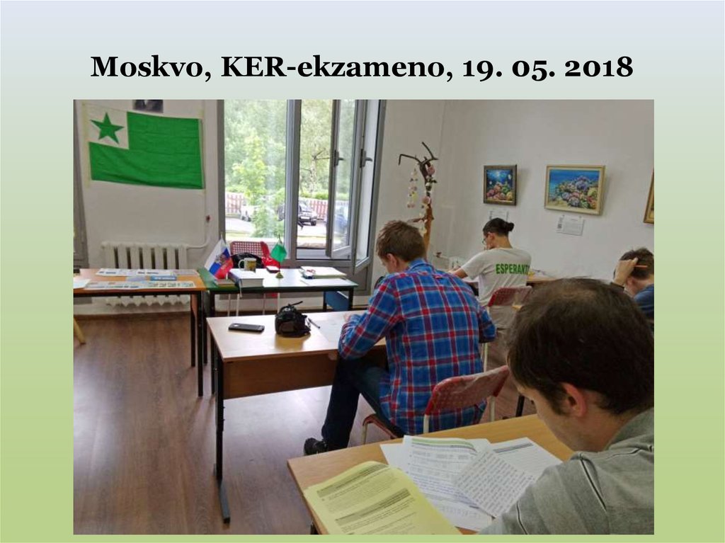 Moskvo, KER-ekzameno, 19. 05. 2018