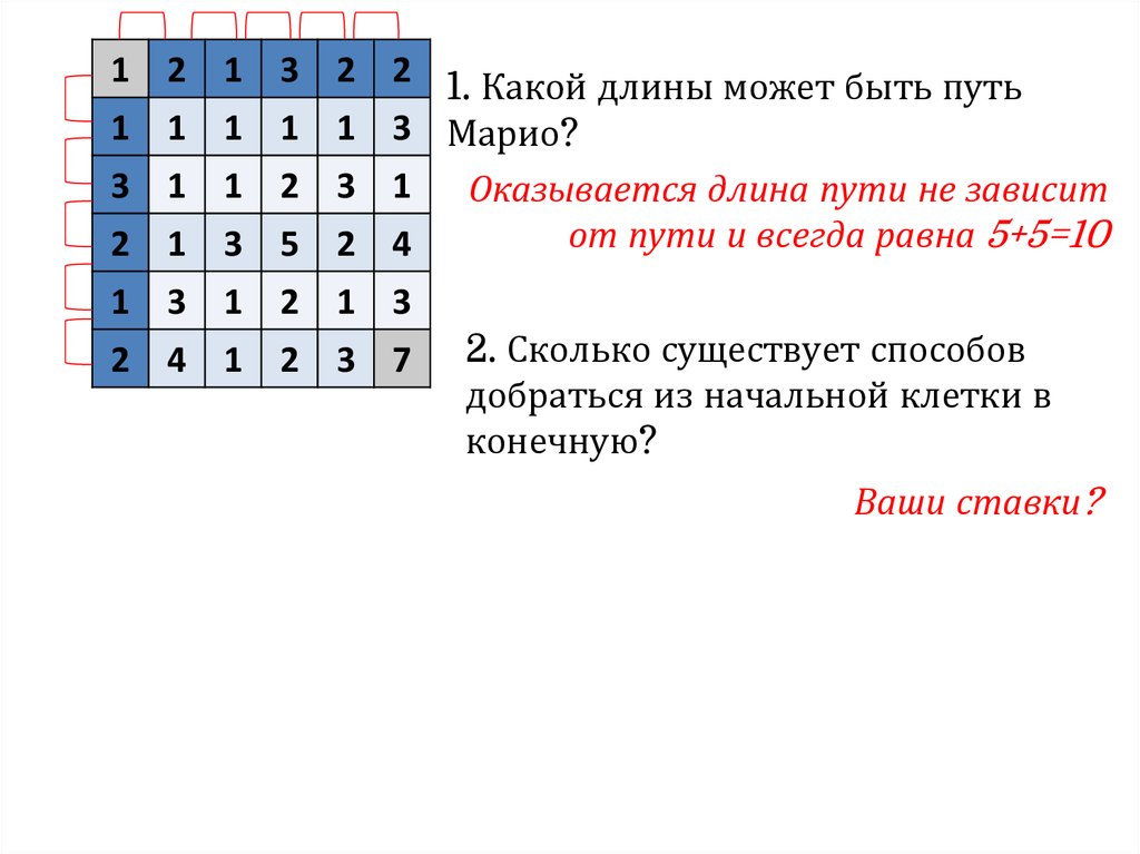 Математическая игра - презентация онлайн