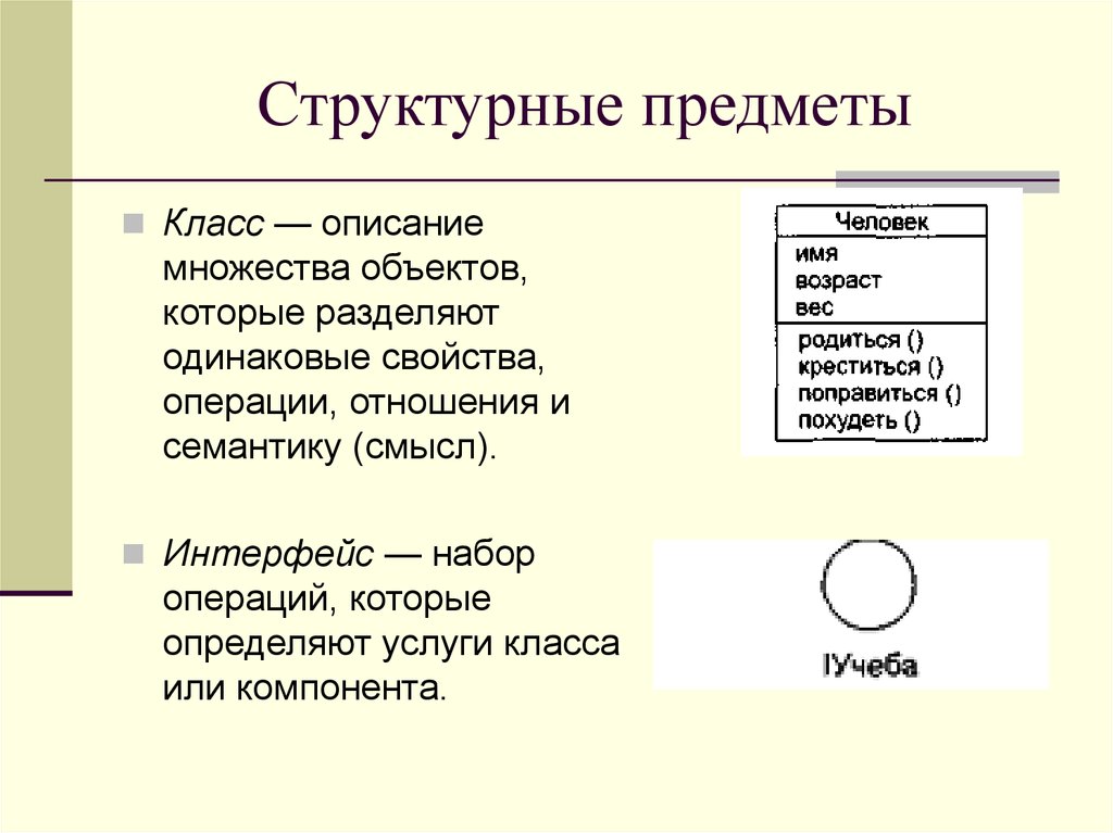 Описание предмета стол