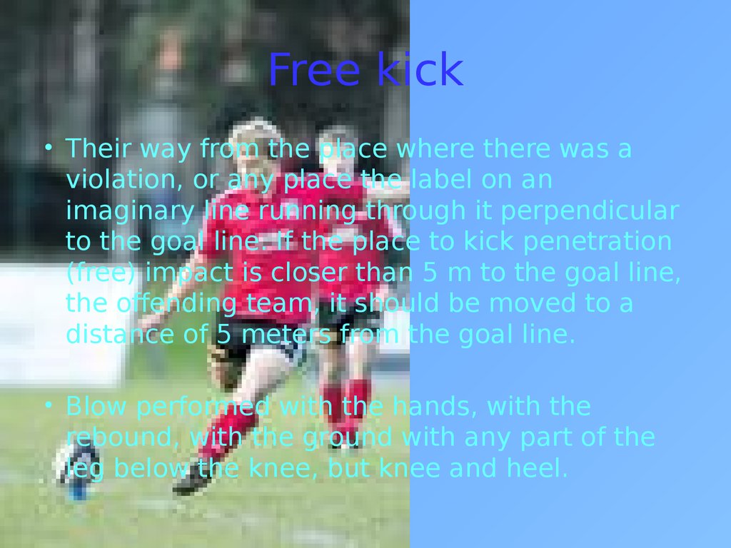 Free kick